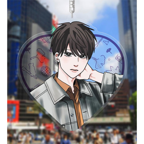 『高良くんと天城くん兄貴の友達』はなげのまい先生 描き下ろし 瀬川拓海 公園ver. BIGアクリルキーホルダー