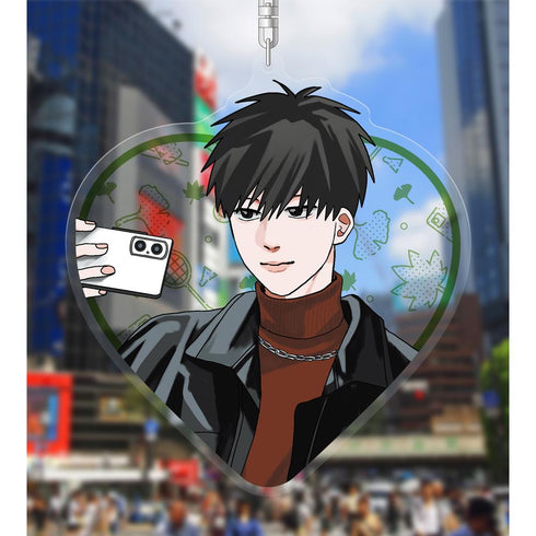 『高良くんと天城くん兄貴の友達』はなげのまい先生 描き下ろし 柿本健 公園ver. BIGアクリルキーホルダー