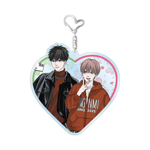 『高良くんと天城くん兄貴の友達』はなげのまい先生 描き下ろし 柿本健&田中優也 公園ver. BIGアクリルキーホルダー