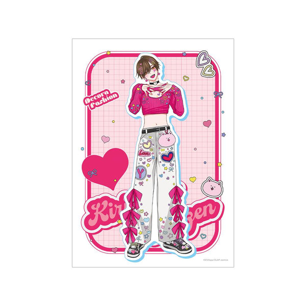 『こんなの運命じゃないから勘違いしないで』ちふゆ先生 描き下ろし 桐ヶ谷 悠然 デコラファッションver. A3マット加工ポスター