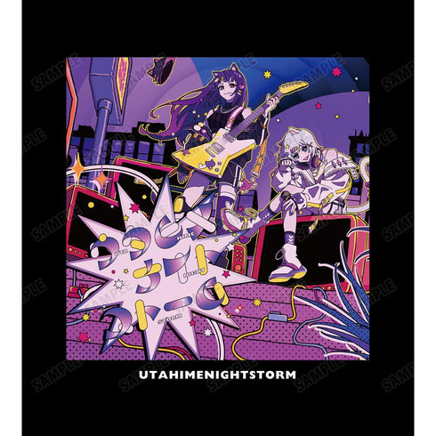 『maimai でらっくす PRiSM PLUS』ウタヒメナイトストーム 楽曲ジャケット Teeユニセックス