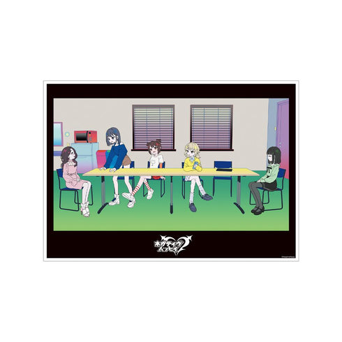 『ネガティヴハッピィ』ネガティヴハッピィ A3マット加工ポスター ver.B