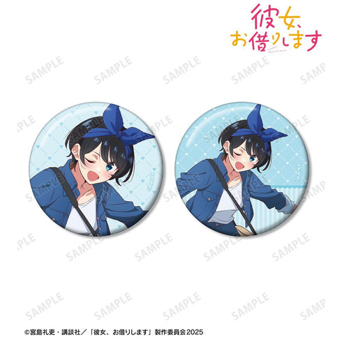 『彼女、お借りします』更科瑠夏 缶バッジ2個セット