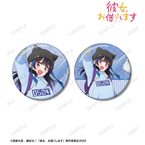 『彼女、お借りします』八重森みに 缶バッジ2個セット