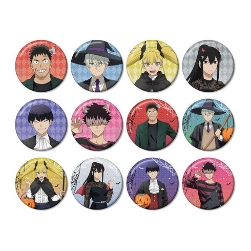 『怪獣8号』描き下ろし ハロウィンver. トレーディンググリッター缶バッジ(単位/BOX)