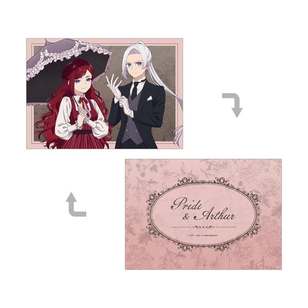 《身為悲劇元兇的最強邪道最終頭目女王,將為人民竭盡全力。》全新繪製《Pride & Arthur》千金小姐與執事版 A5插畫卡