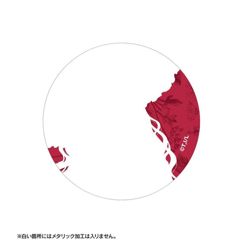 『悲劇の元凶となる最強外道ラスボス女王は民の為に尽くします。』描き下ろし プライド お嬢様&執事ver. メタリック缶バッジ【202609再販】