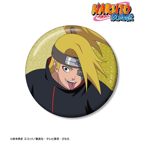『NARUTO-ナルト- 疾風伝』描き下ろし デイダラ 木の上での戦闘ver. 75mmグリッター缶バッジ