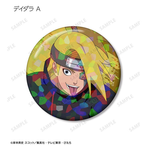 『NARUTO-ナルト- 疾風伝』描き下ろし 木の上での戦闘ver. トレーディングホログラム缶バッジ(単位/BOX)