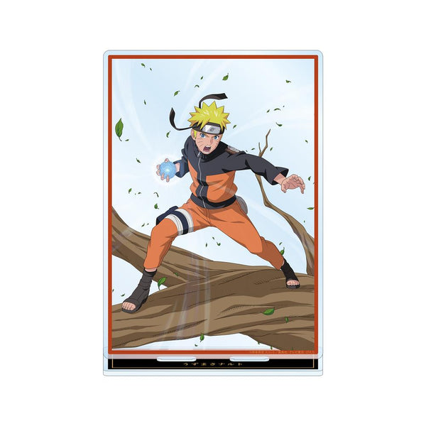 『NARUTO-ナルト- 疾風伝』描き下ろし うずまきナルト 木の上での戦闘ver. 特大アクリルスタンド