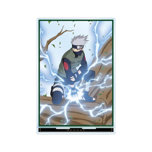 『NARUTO-ナルト- 疾風伝』描き下ろし はたけカカシ 木の上での戦闘ver. 特大アクリルスタンド