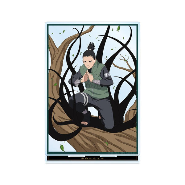 『NARUTO-ナルト- 疾風伝』描き下ろし 奈良シカマル 木の上での戦闘ver. 特大アクリルスタンド