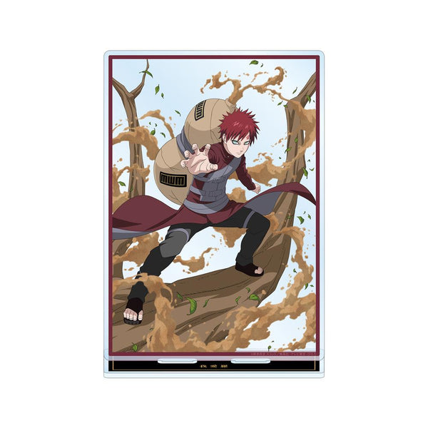 『NARUTO-ナルト- 疾風伝』描き下ろし 我愛羅 木の上での戦闘ver. 特大アクリルスタンド