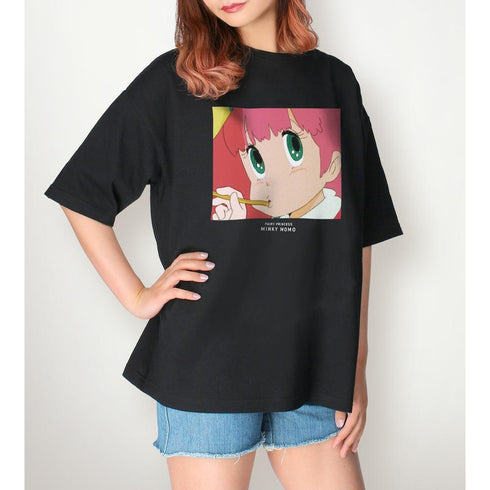 『クリィミーマミ×ミンキーモモコラボ』46話 BIGシルエットTシャツユニセックス