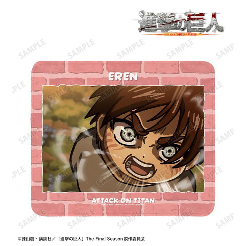 『進撃の巨人』エレン ゆるコマ マウスパッド【202602再販】