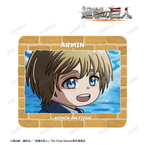 『進撃の巨人』アルミン ゆるコマ マウスパッド