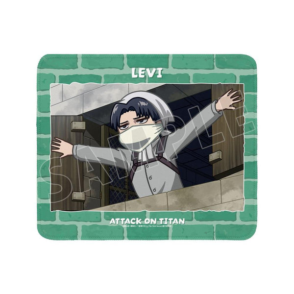 『進撃の巨人』リヴァイ ゆるコマ マウスパッド【202602再販】