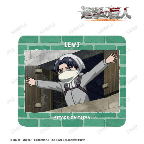 『進撃の巨人』リヴァイ ゆるコマ マウスパッド【202602再販】