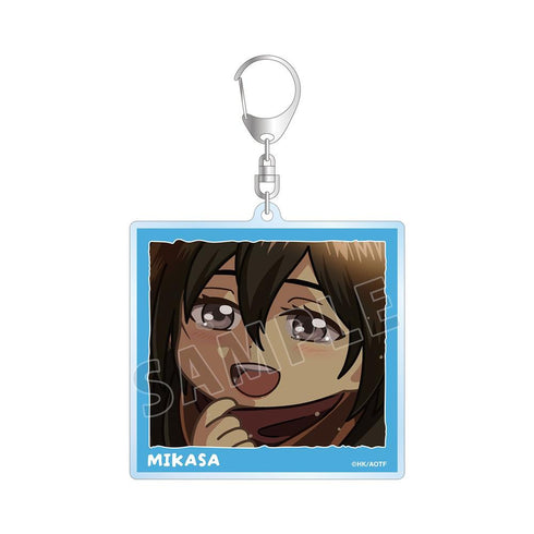 『進撃の巨人』ミカサ ゆるコマ アクリルキーホルダー【202602再販】