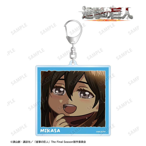 『進撃の巨人』ミカサ ゆるコマ アクリルキーホルダー【202602再販】