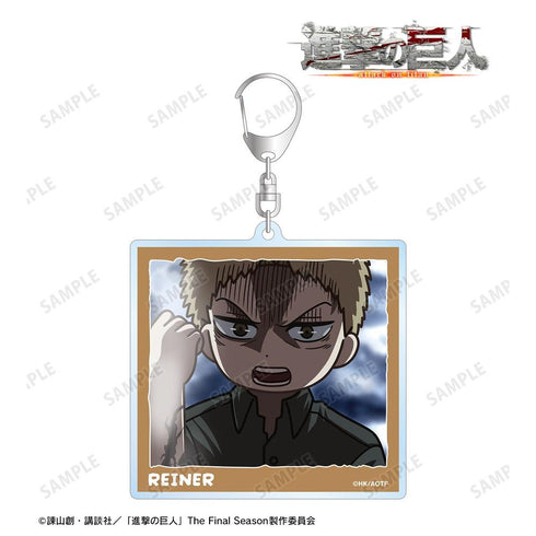 『進撃の巨人』ライナー ゆるコマ アクリルキーホルダー【202602再販】