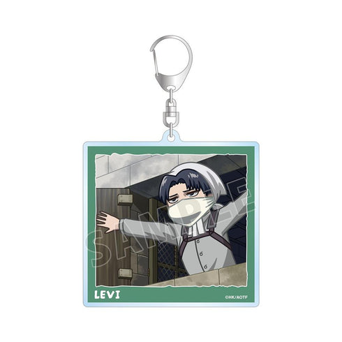 『進撃の巨人』リヴァイ ゆるコマ アクリルキーホルダー【202602再販】