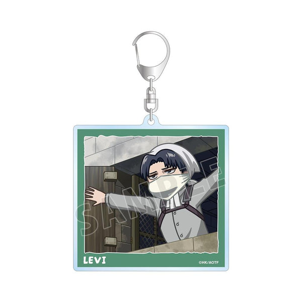『進撃の巨人』リヴァイ ゆるコマ アクリルキーホルダー【202602再販】