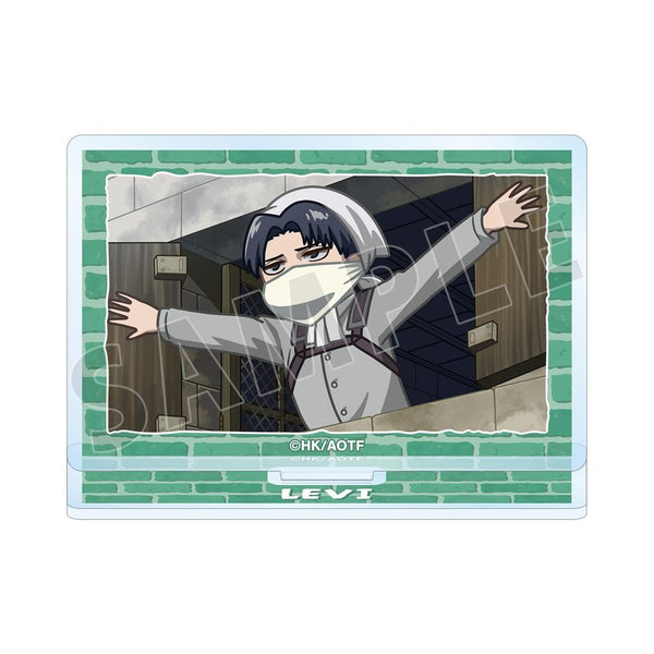『進撃の巨人』リヴァイ ゆるコマ アクリルスタンド【202602再販】