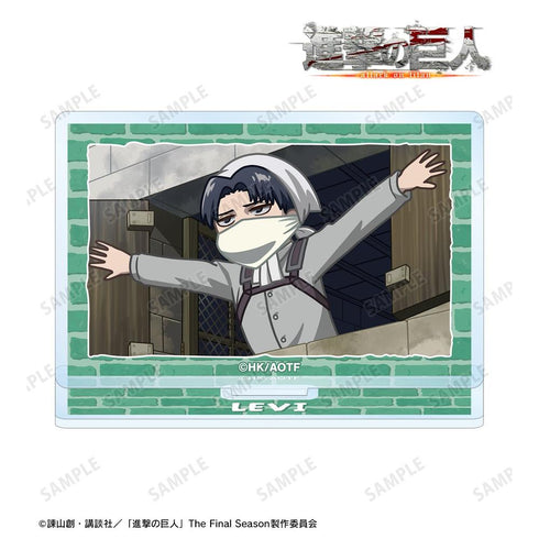 『進撃の巨人』リヴァイ ゆるコマ アクリルスタンド【202602再販】
