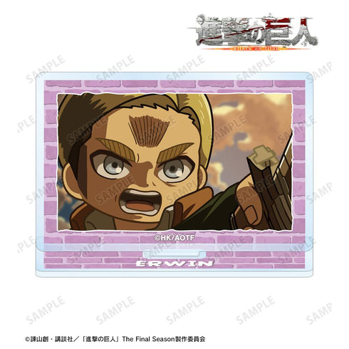 『進撃の巨人』エルヴィン ゆるコマ アクリルスタンド