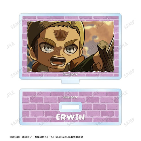 『進撃の巨人』エルヴィン ゆるコマ アクリルスタンド【202602再販】