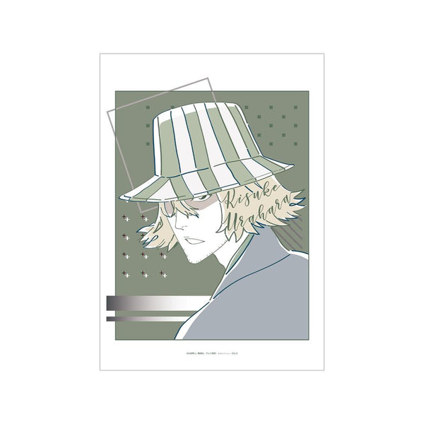 『BLEACH 千年血戦篇』浦原喜助 lette-graph A3マット加工ポスター