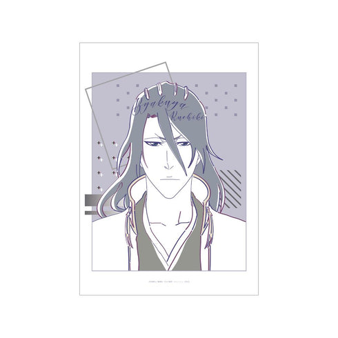 『BLEACH 千年血戦篇』朽木白哉 lette-graph A3マット加工ポスター