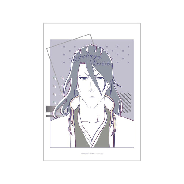 『BLEACH 千年血戦篇』朽木白哉 lette-graph A3マット加工ポスター