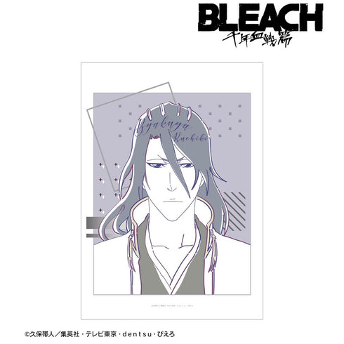 『BLEACH 千年血戦篇』朽木白哉 lette-graph A3マット加工ポスター
