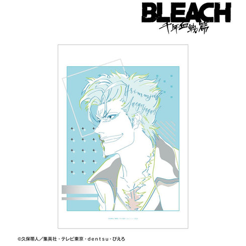 『BLEACH 千年血戦篇』グリムジョー・ジャガージャック lette-graph A3マット加工ポスター