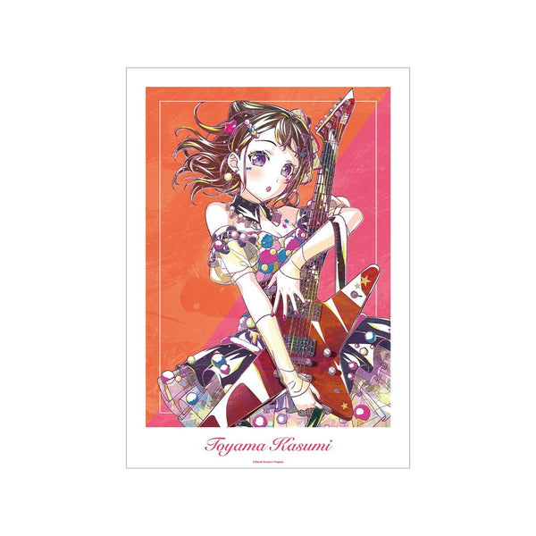 『BanG Dream!』戸山 香澄 Ani-Art 第6弾 A3マット加工ポスター【202609再販】