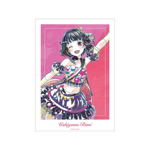 『BanG Dream!』牛込 りみ Ani-Art 第6弾 A3マット加工ポスター