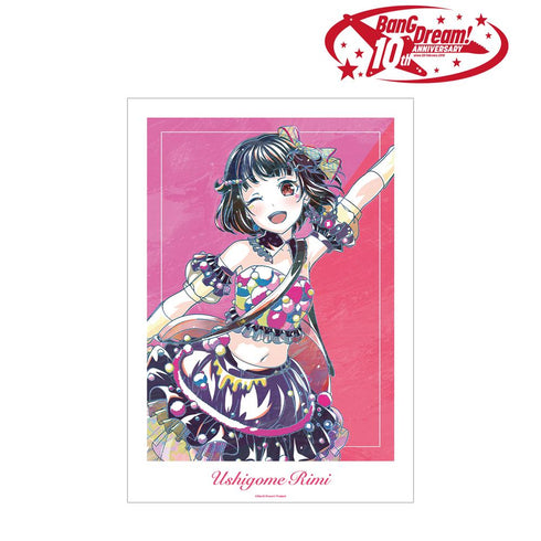 『BanG Dream!』牛込 りみ Ani-Art 第6弾 A3マット加工ポスター