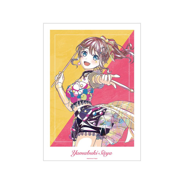 『BanG Dream!』山吹 沙綾 Ani-Art 第6弾 A3マット加工ポスター