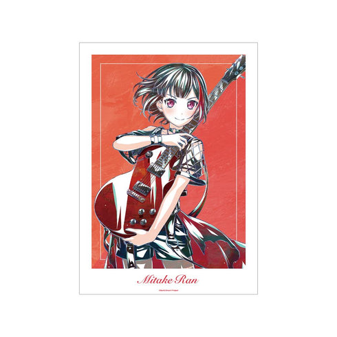 『BanG Dream!』美竹 蘭 Ani-Art 第6弾 A3マット加工ポスター