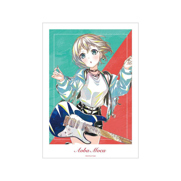 『BanG Dream!』青葉 モカ Ani-Art 第6弾 A3マット加工ポスター【202609再販】