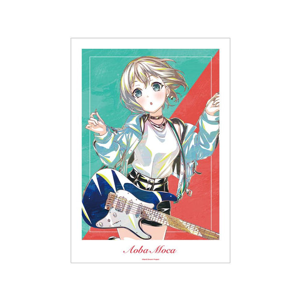 『BanG Dream!』青葉 モカ Ani-Art 第6弾 A3マット加工ポスター