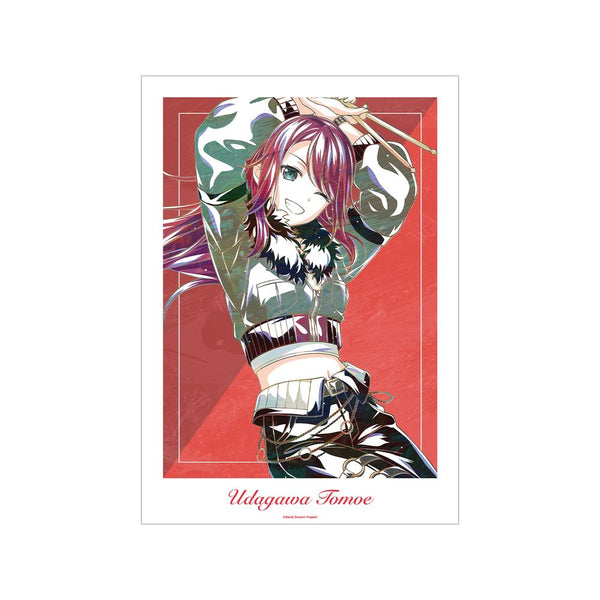 『BanG Dream!』宇田川 巴 Ani-Art 第6弾 A3マット加工ポスター