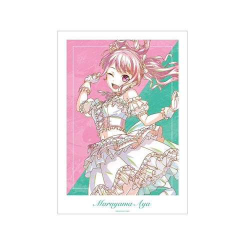 『BanG Dream!』丸山 彩 Ani-Art 第6弾 A3マット加工ポスター