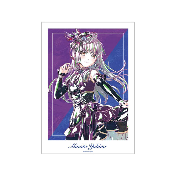 『BanG Dream!』湊 友希那 Ani-Art 第6弾 A3マット加工ポスター