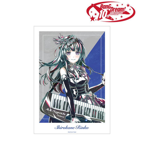 『BanG Dream!』白金 燐子 Ani-Art 第6弾 A3マット加工ポスター