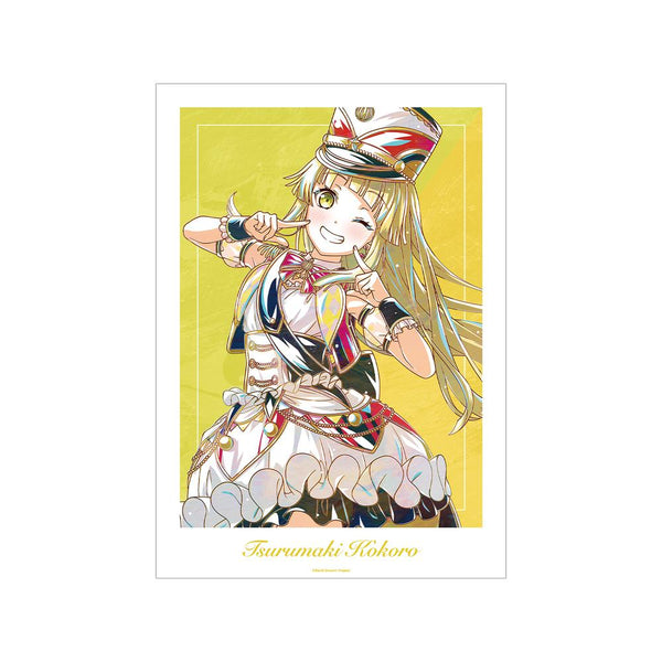 『BanG Dream!』弦巻 こころ Ani-Art 第6弾 A3マット加工ポスター