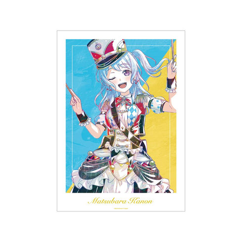 『BanG Dream!』松原 花音 Ani-Art 第6弾 A3マット加工ポスター