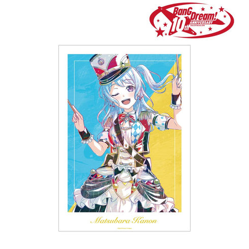 『BanG Dream!』松原 花音 Ani-Art 第6弾 A3マット加工ポスター